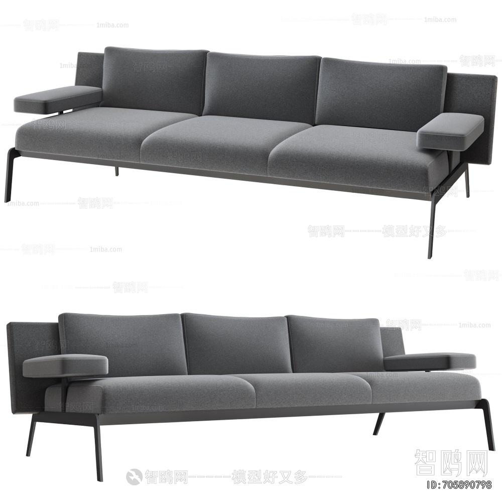 Modern Multi Person Sofa