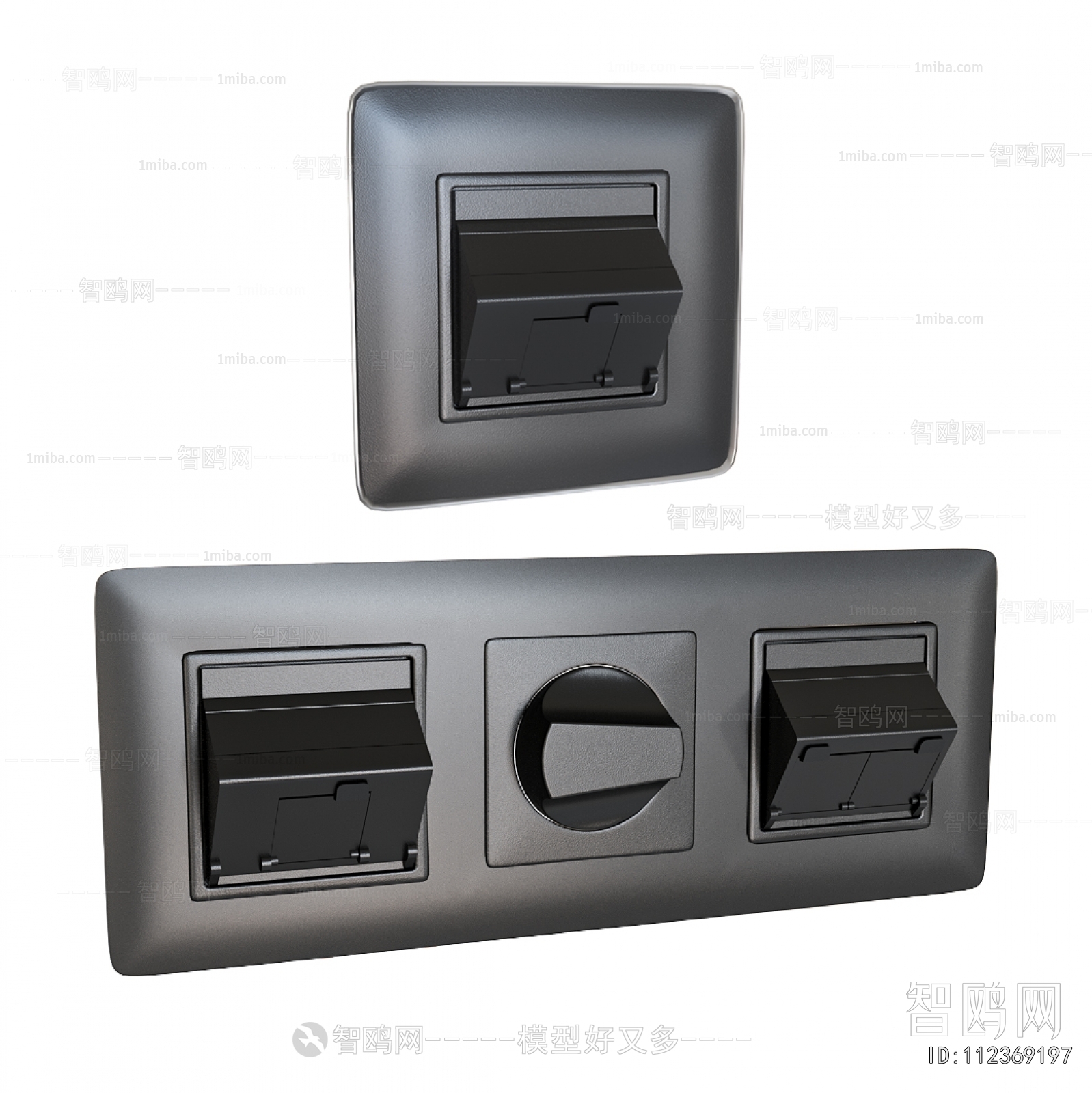 Modern Switch Socket Panel