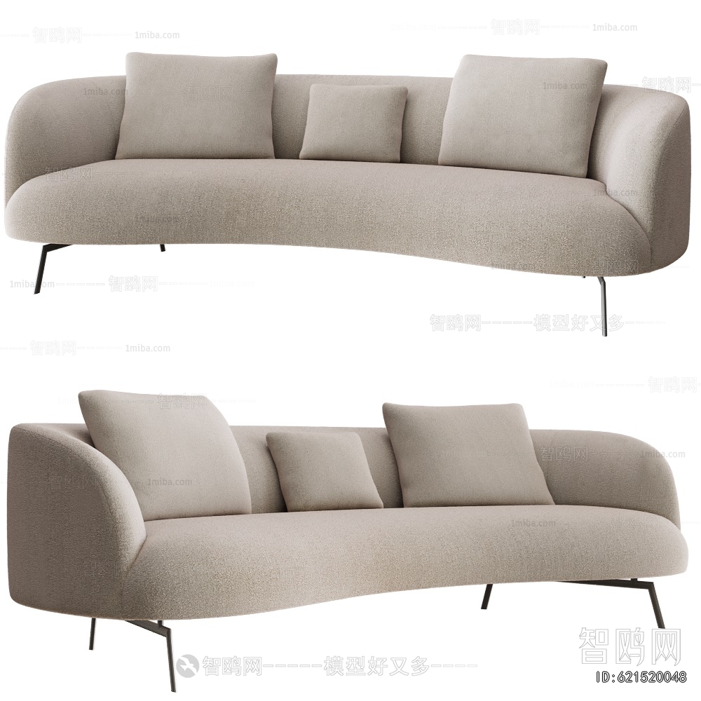 Modern Multi Person Sofa