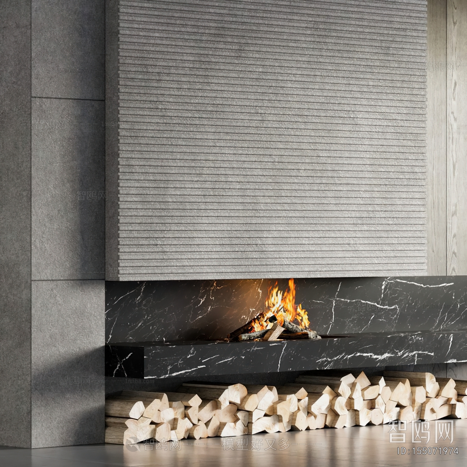 Modern Fireplace