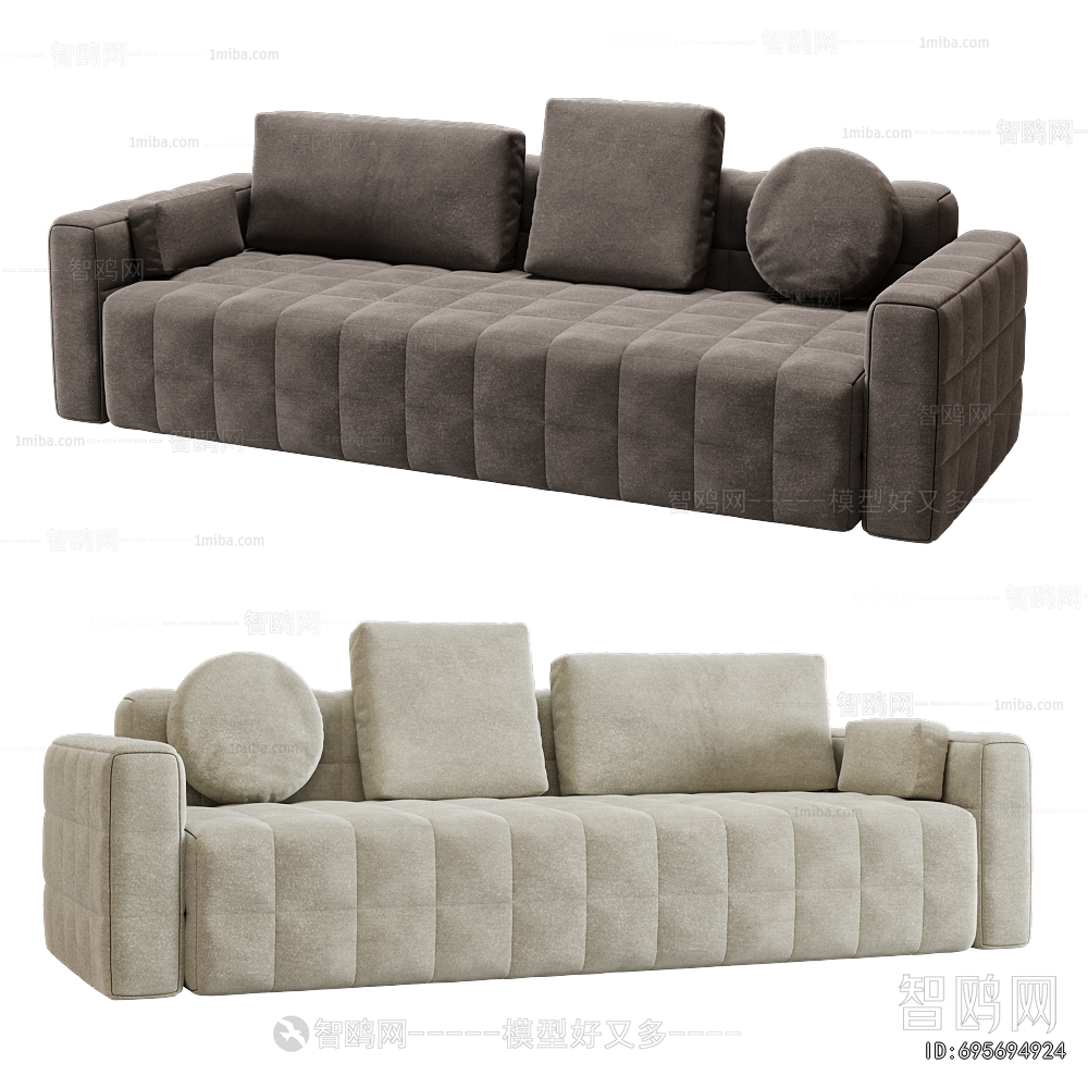 Modern Multi Person Sofa