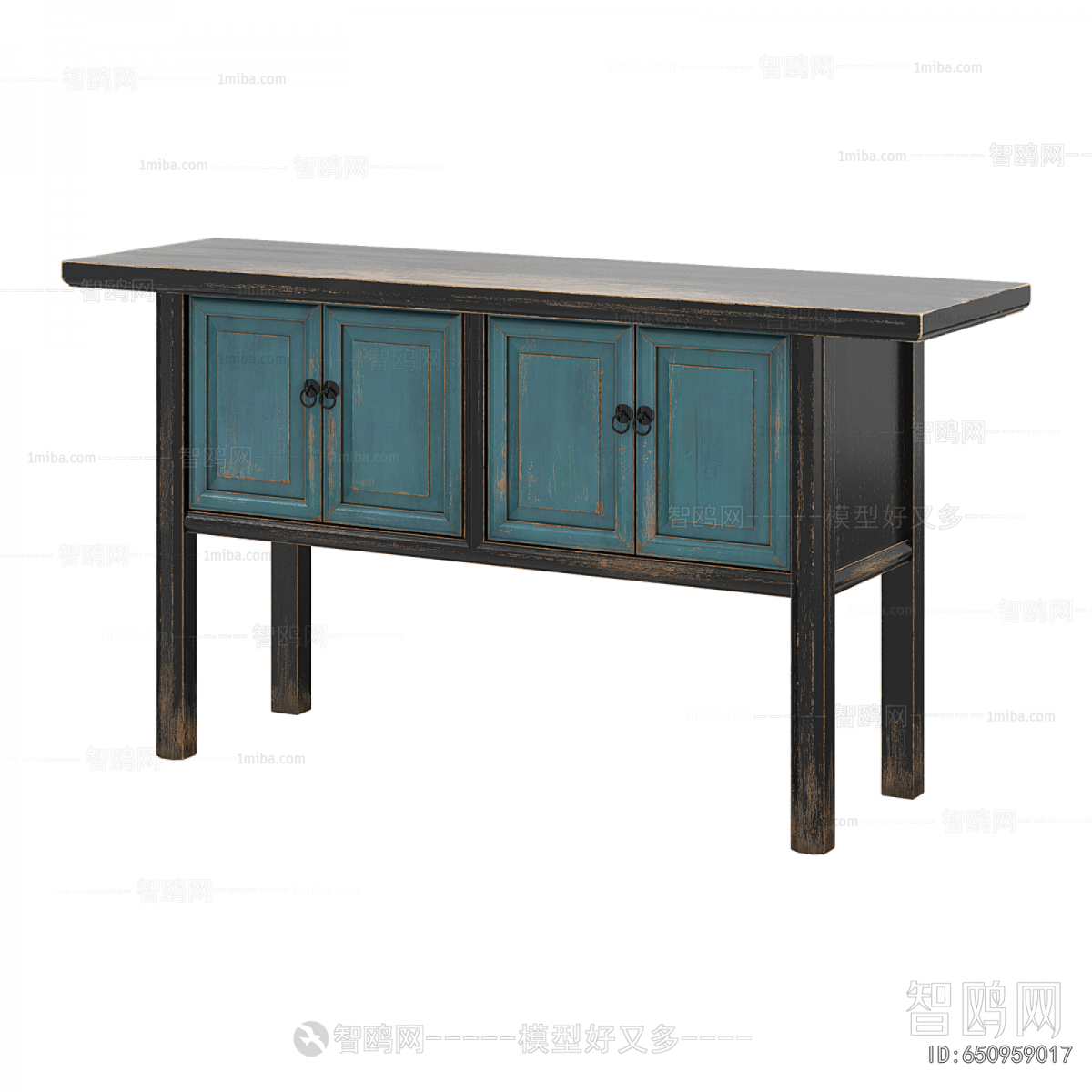 New Chinese Style Side Cabinet