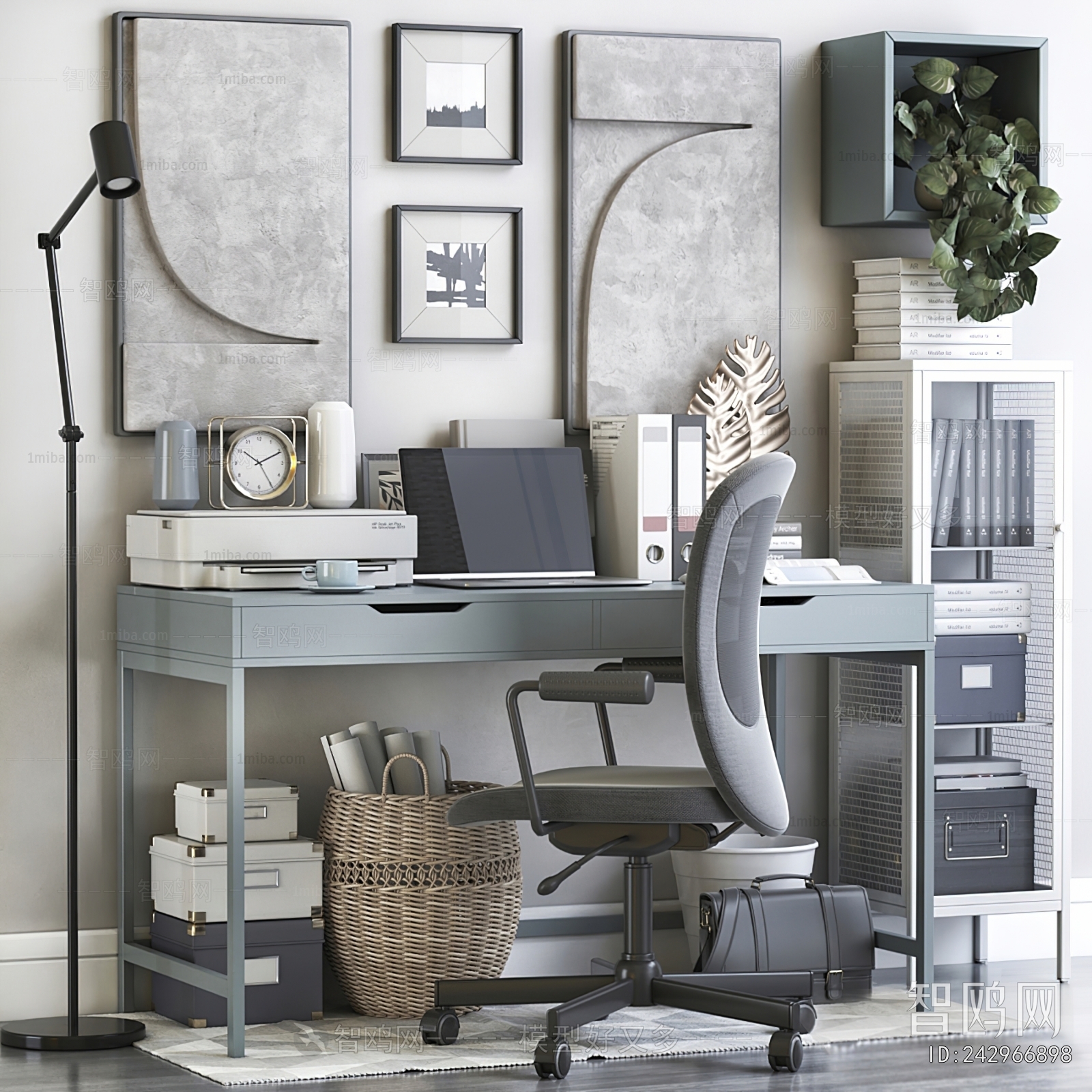 Modern Office Desk And Chair