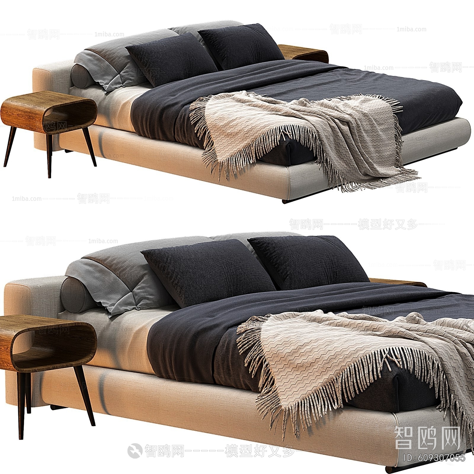 Modern Double Bed