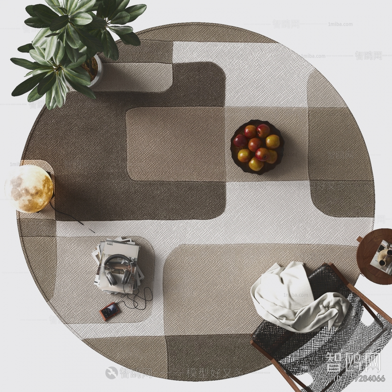 Modern Circular Carpet