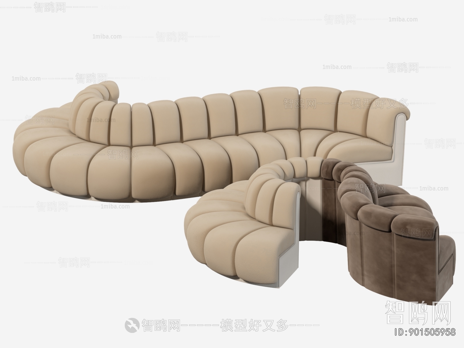 Modern Shaped Sofa