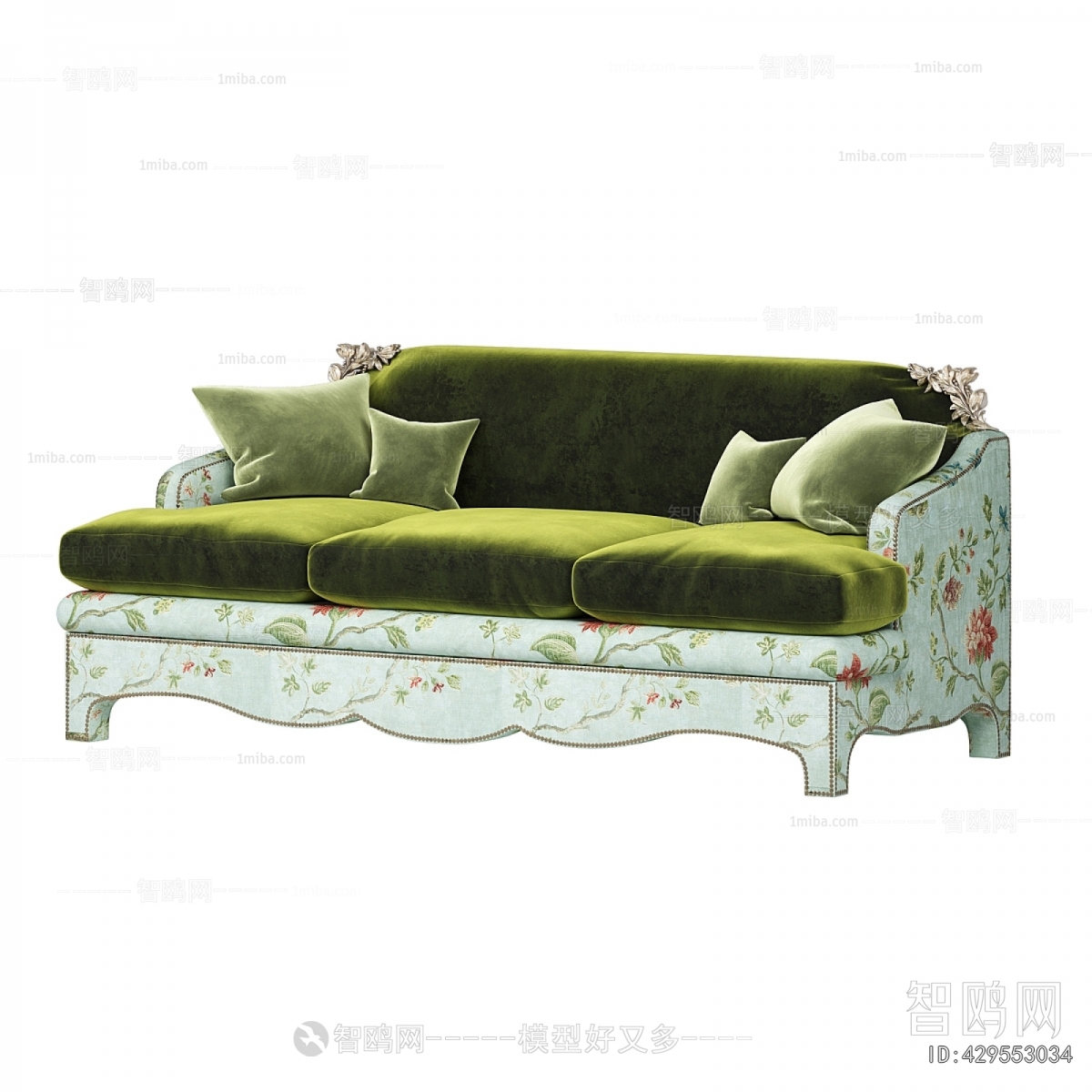 Simple European Style A Sofa For Two