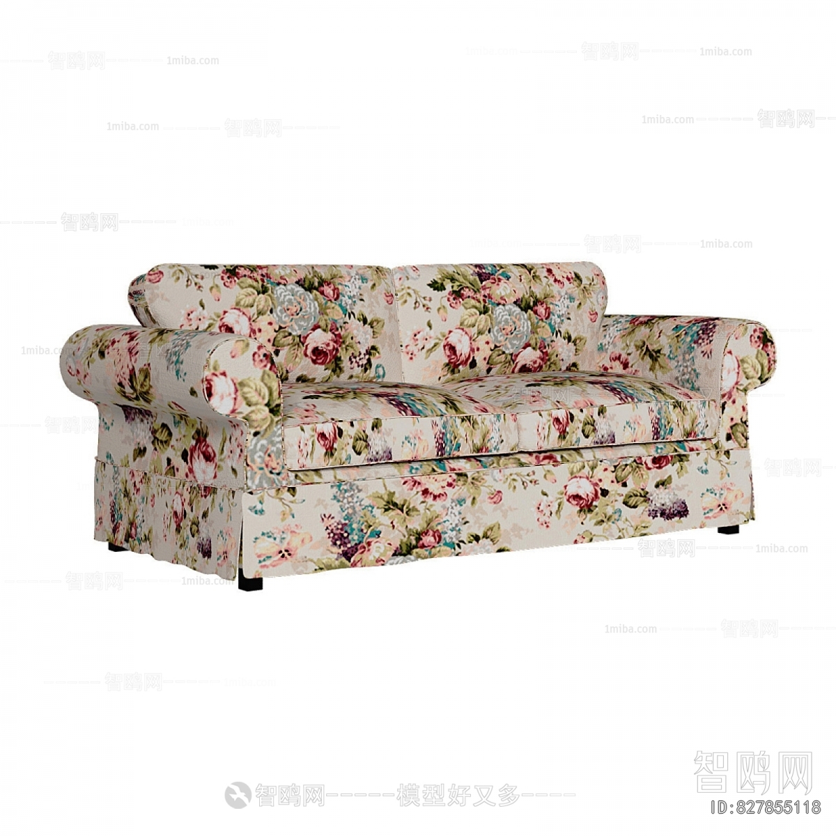 Simple European Style A Sofa For Two