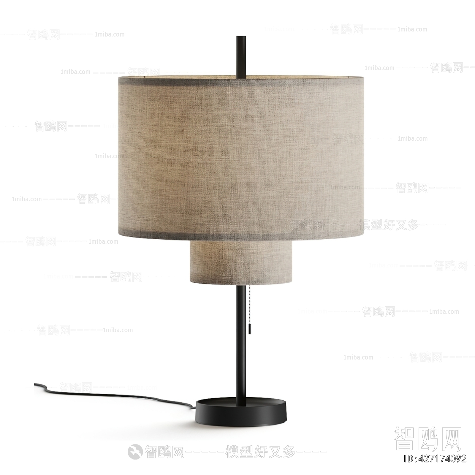 Wabi-sabi Style Table Lamp