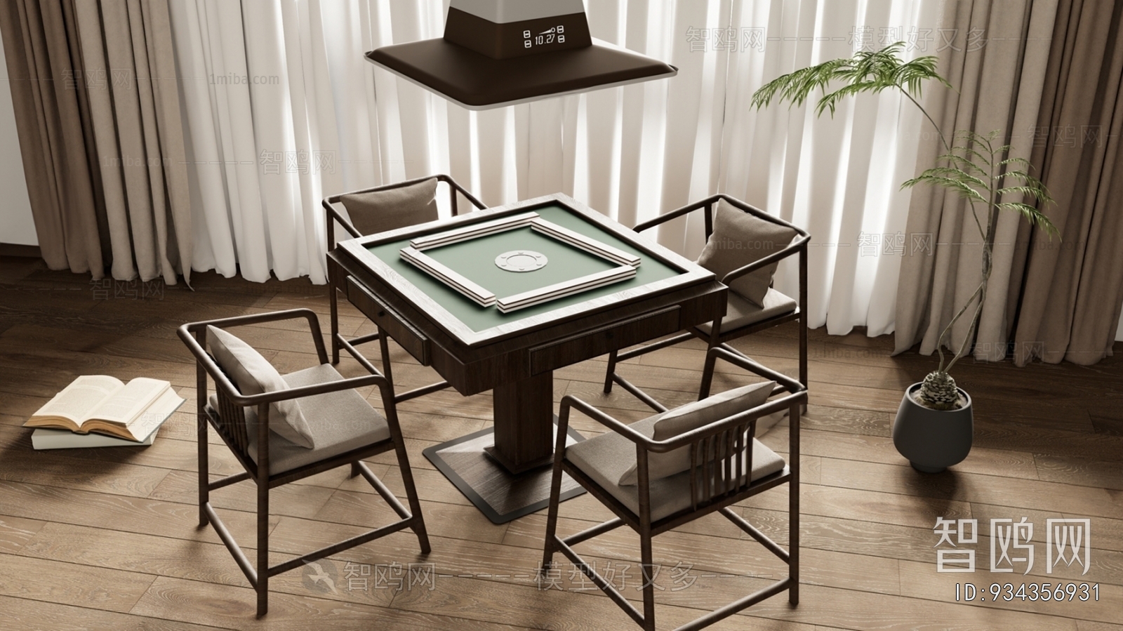 New Chinese Style Mahjong Tables And Chairs