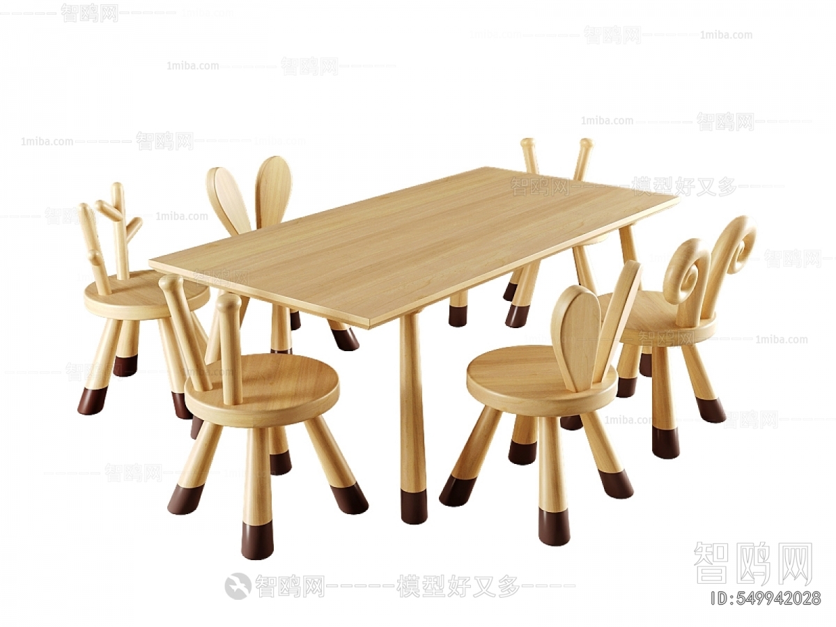 Nordic Style Dining Table And Chairs