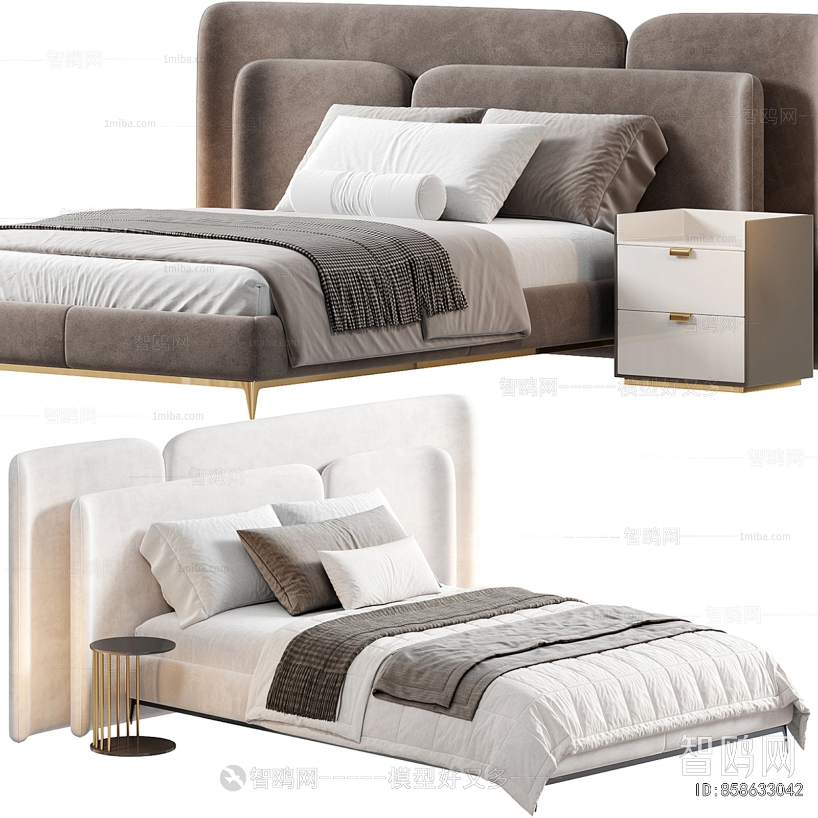 Modern Double Bed