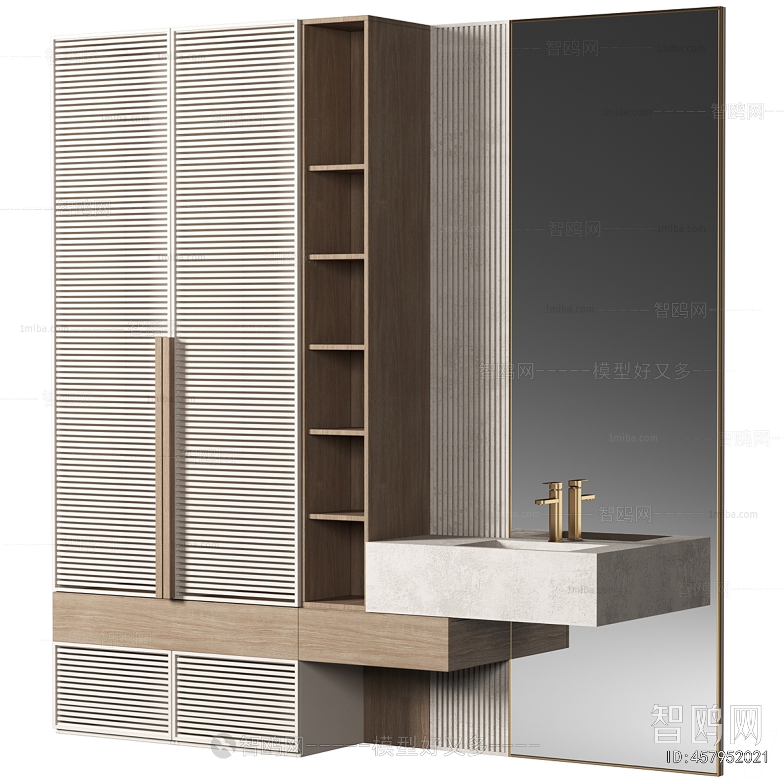 Modern Bathroom Cabinet