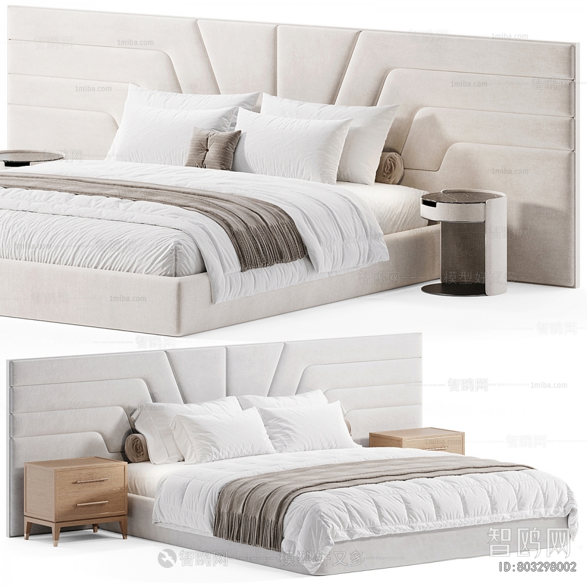 Modern Double Bed