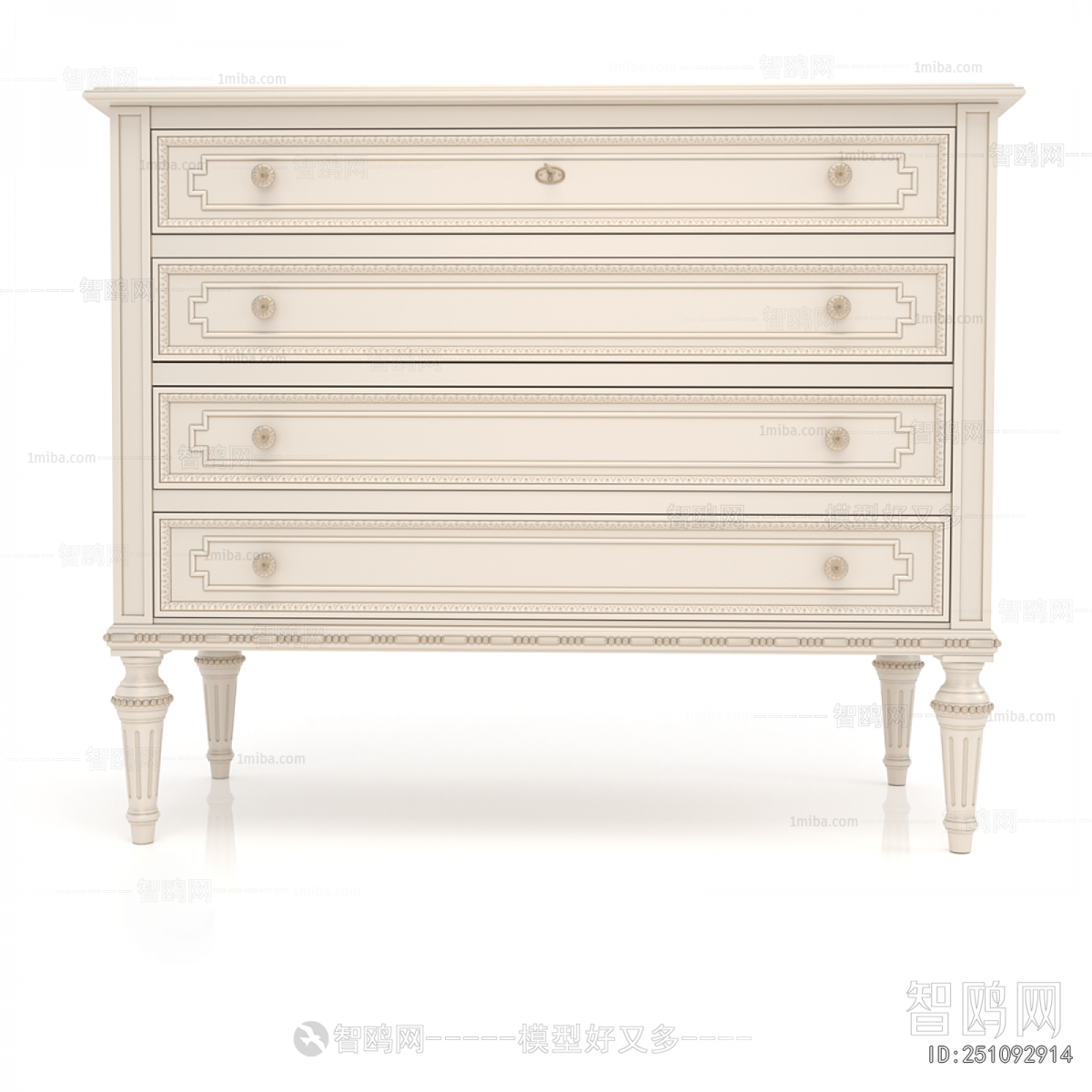 Simple European Style Chest Of Drawers