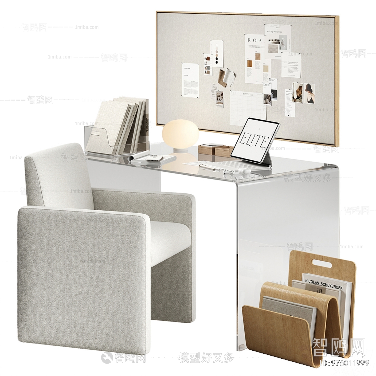 Modern Computer Desk And Chair