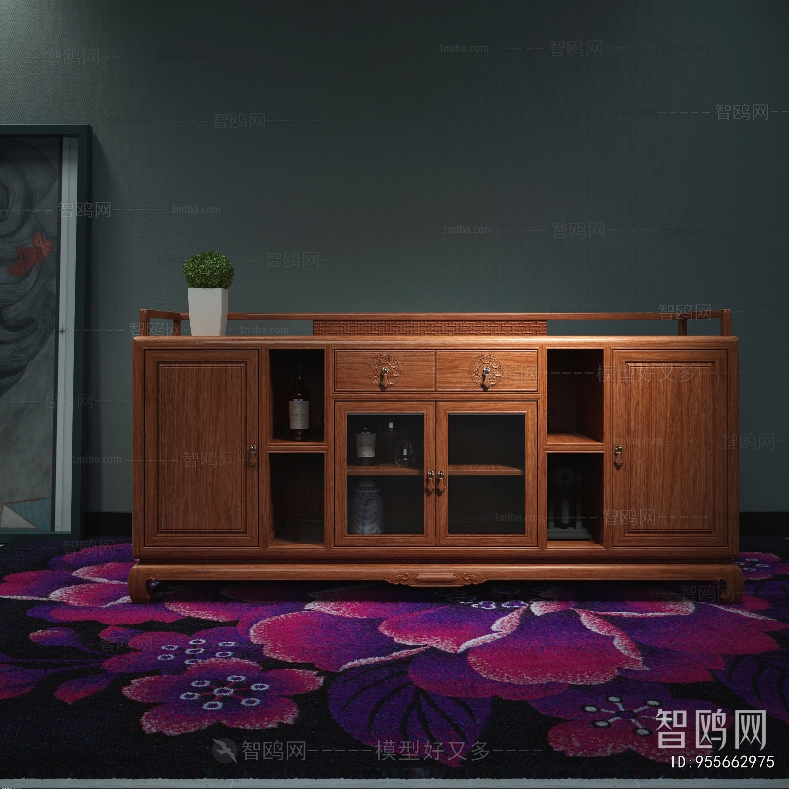 New Chinese Style Sideboard