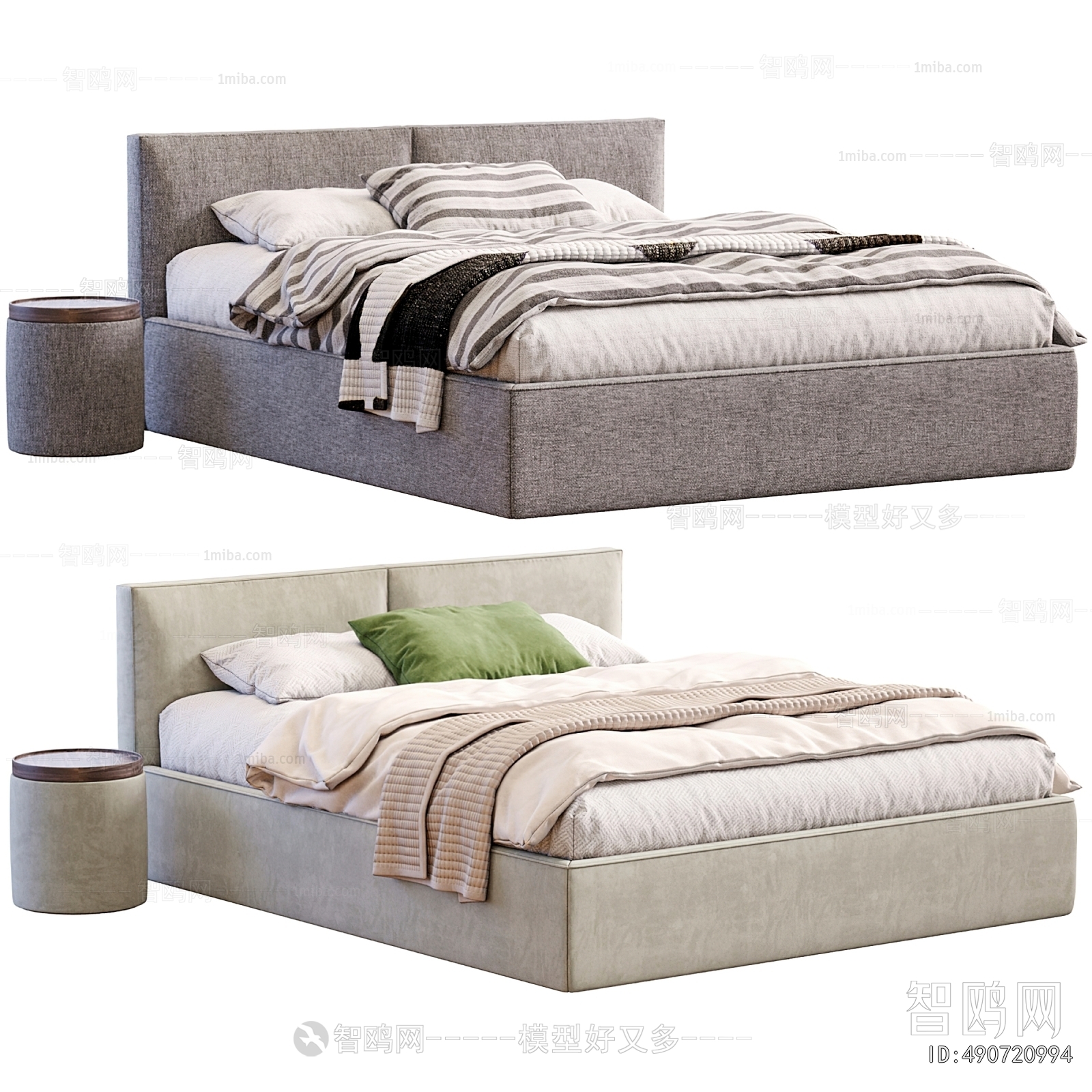 Modern Double Bed