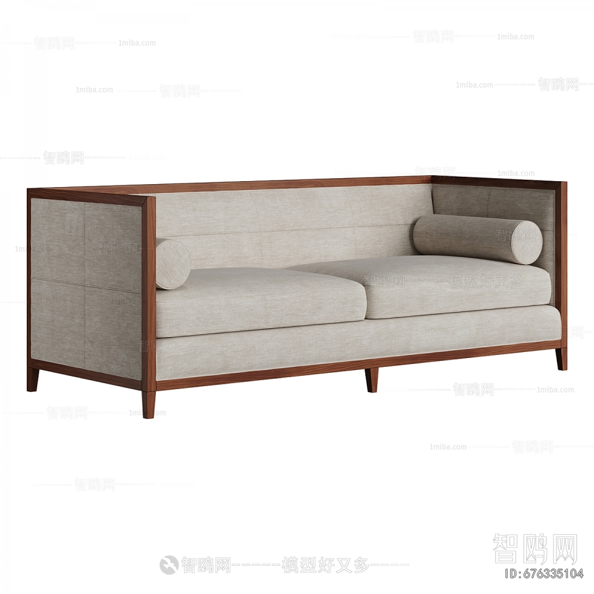 Simple European Style A Sofa For Two