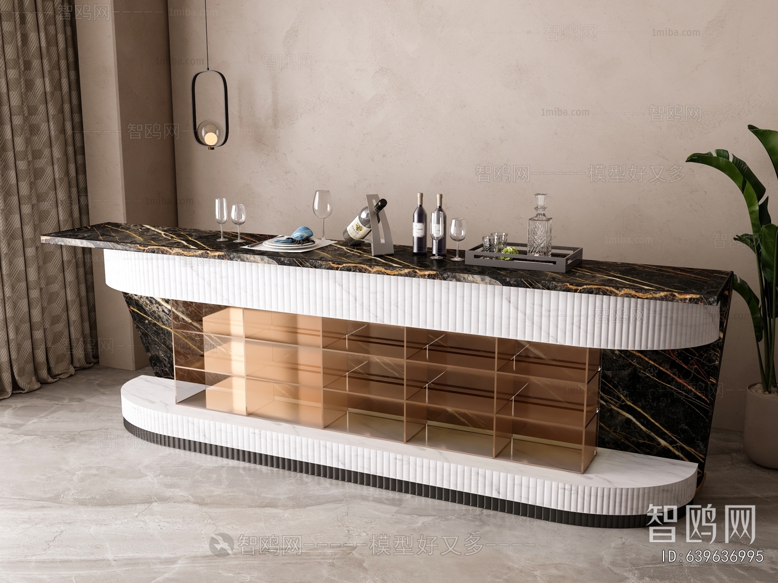 Modern Counter Bar