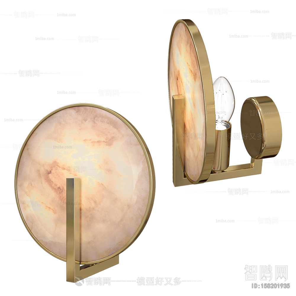 New Chinese Style Wall Lamp
