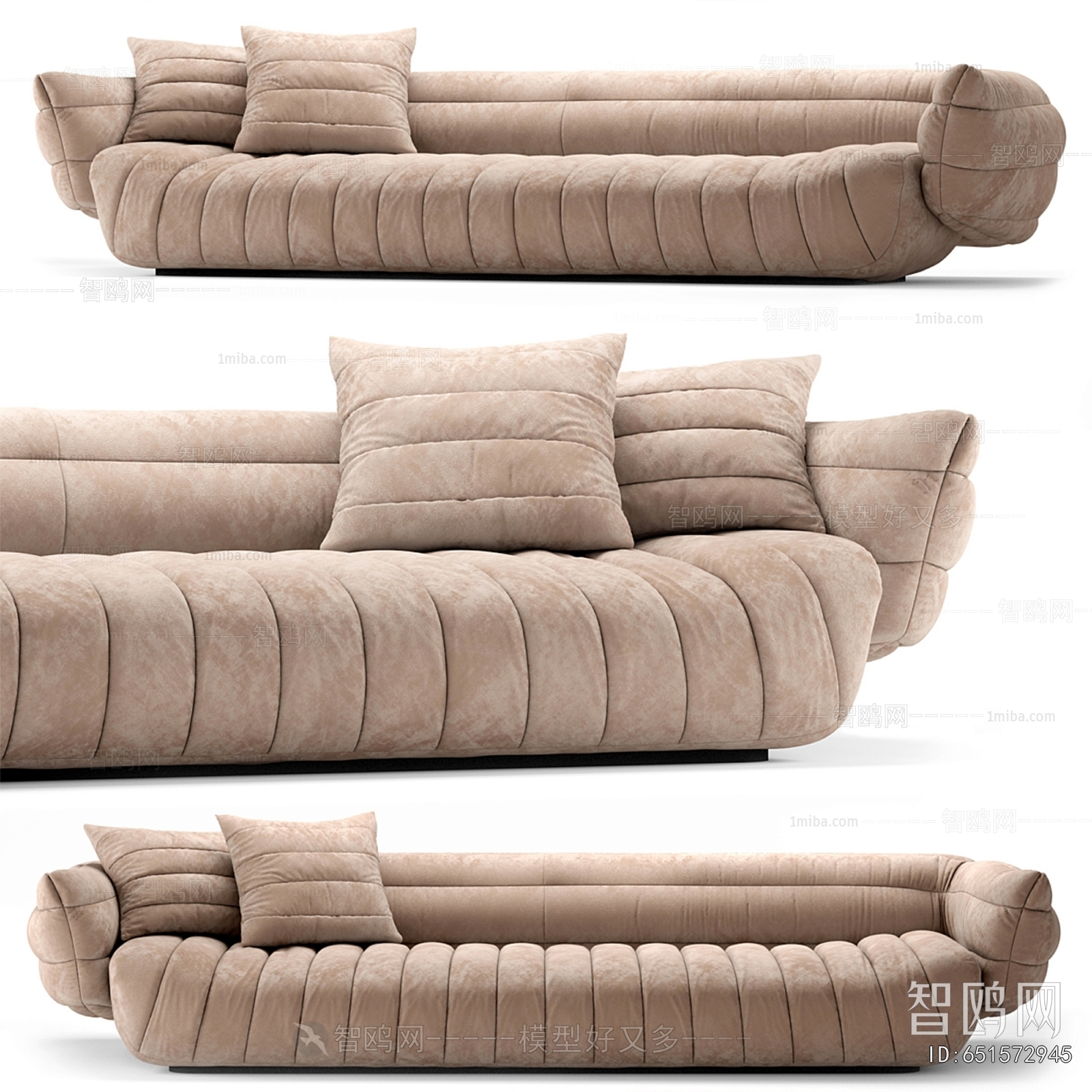 Modern Multi Person Sofa