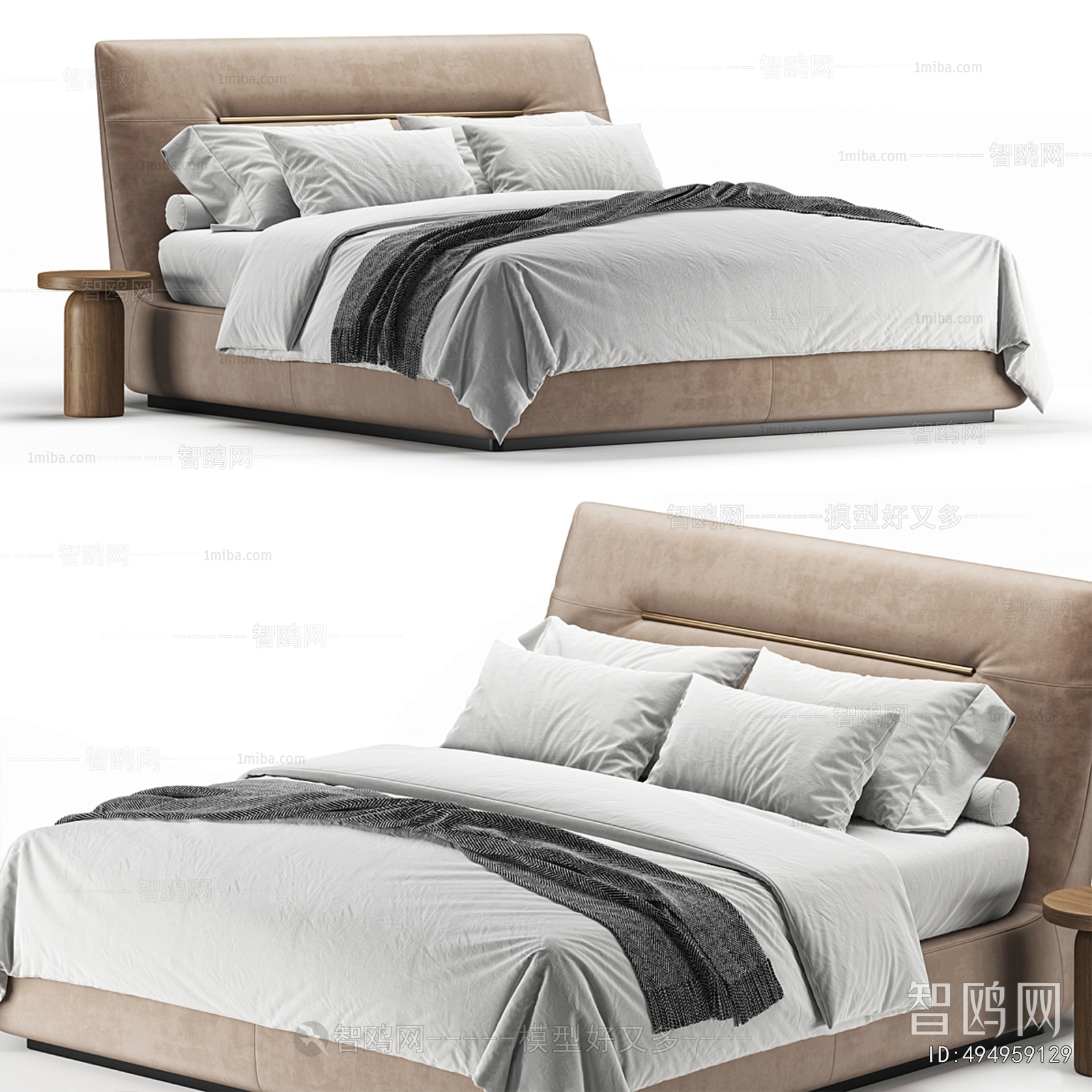 Modern Double Bed