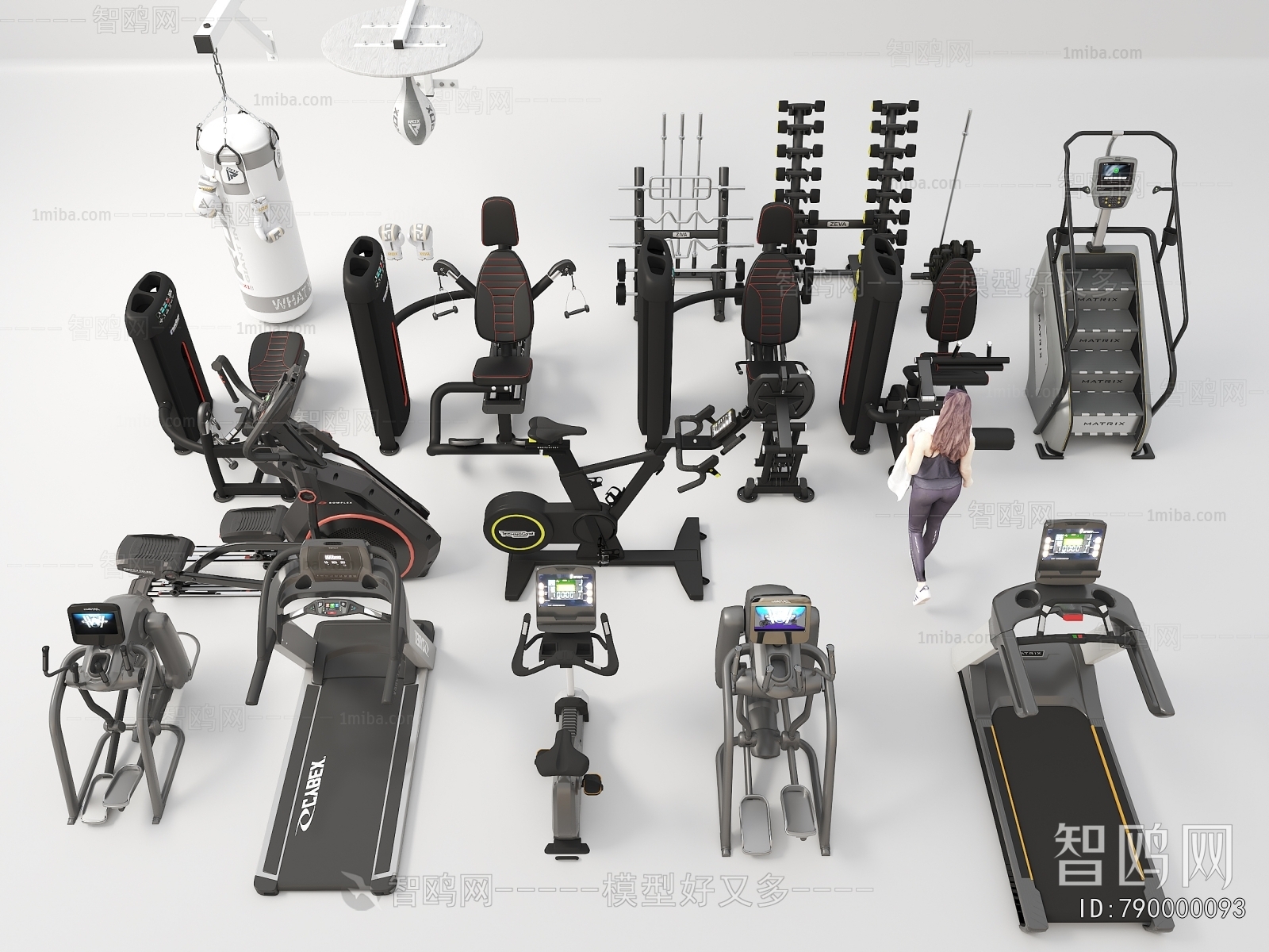 Modern Fitness Equipment