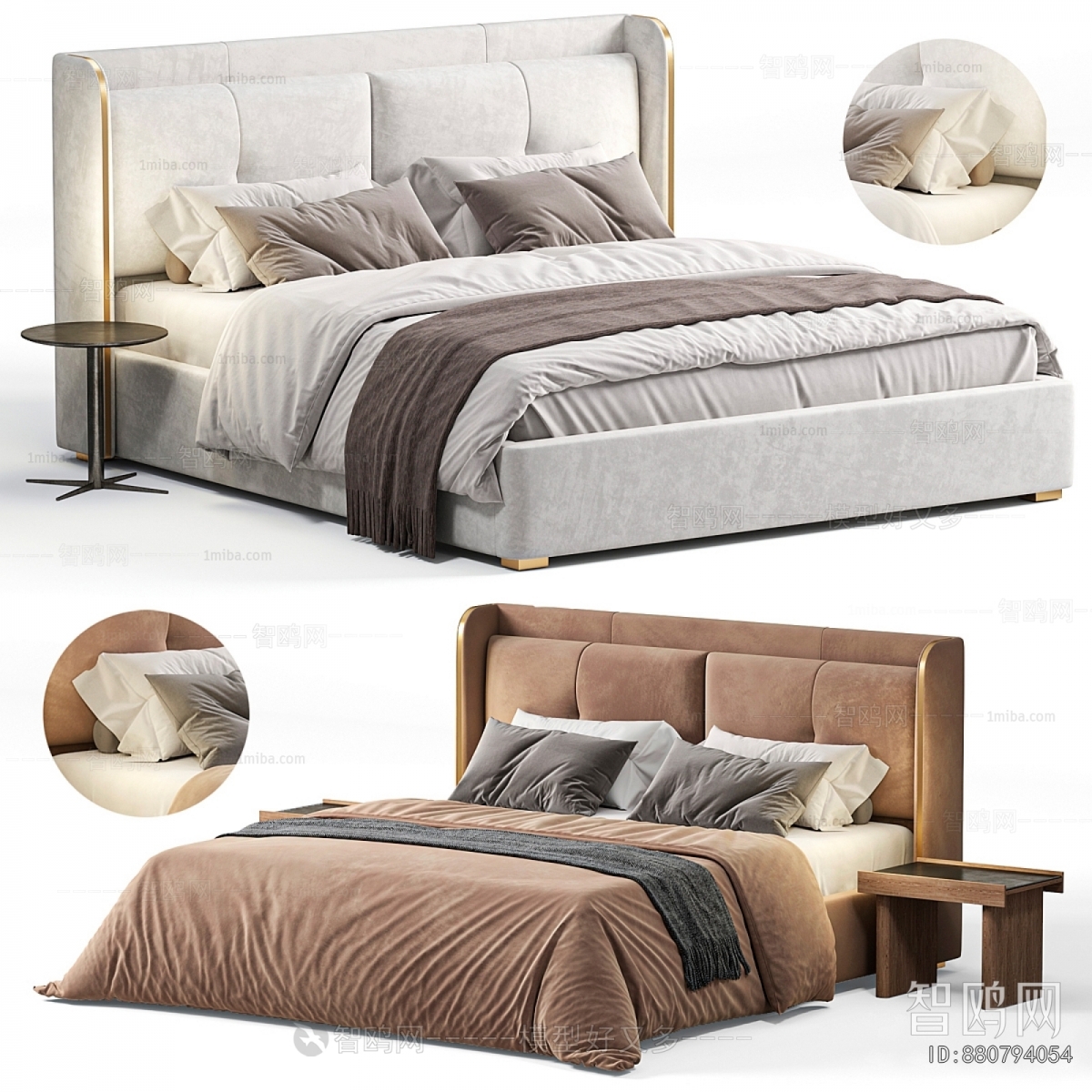 Modern Double Bed