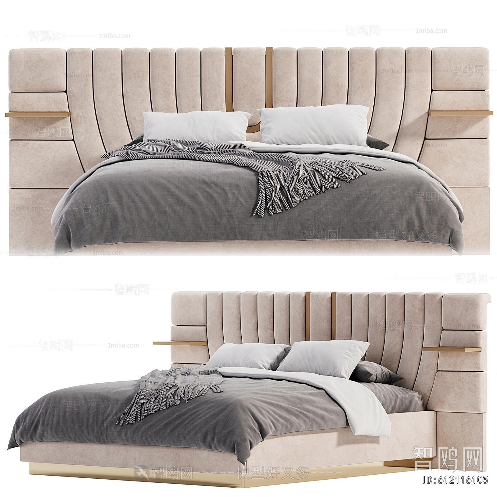 Modern Double Bed