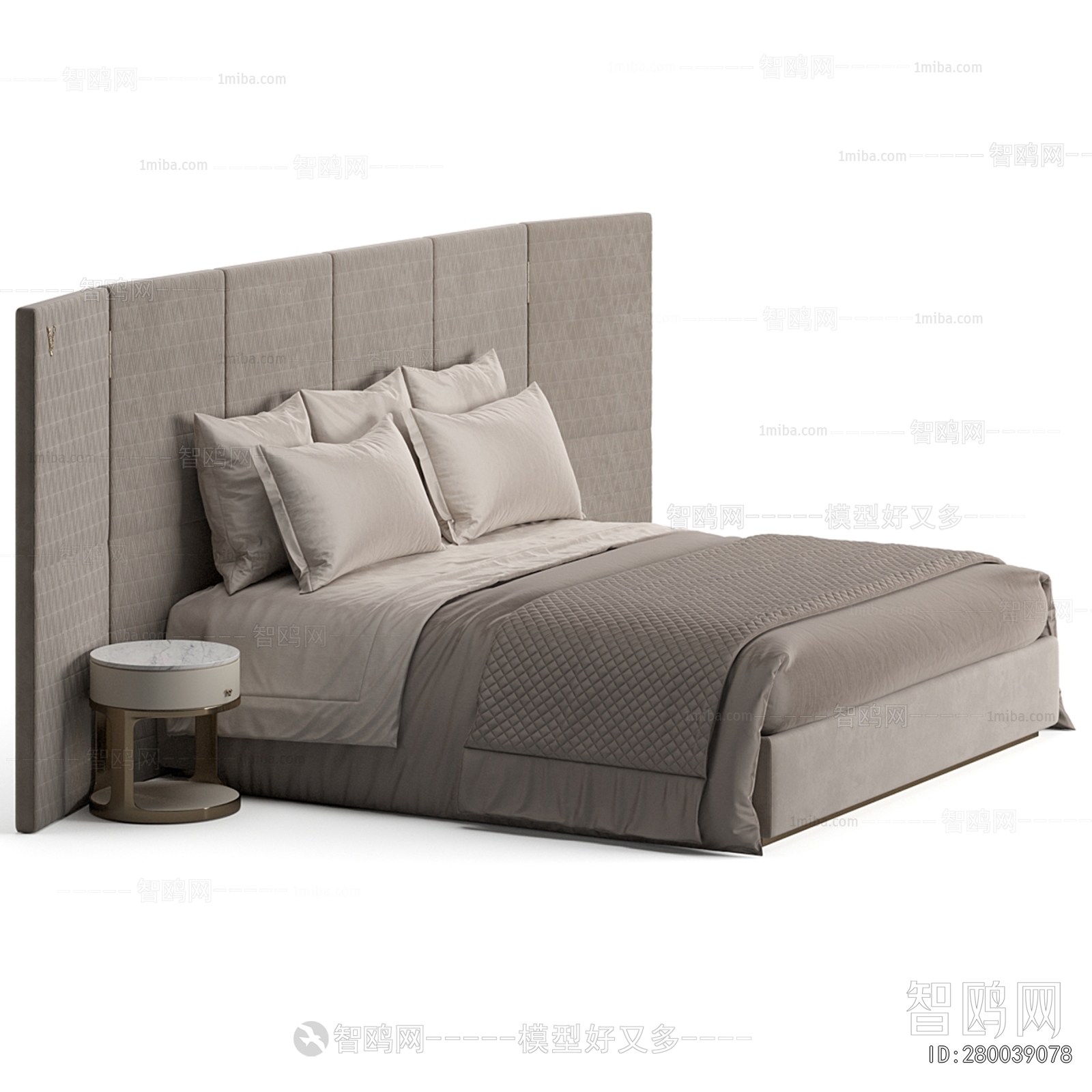 Modern Double Bed