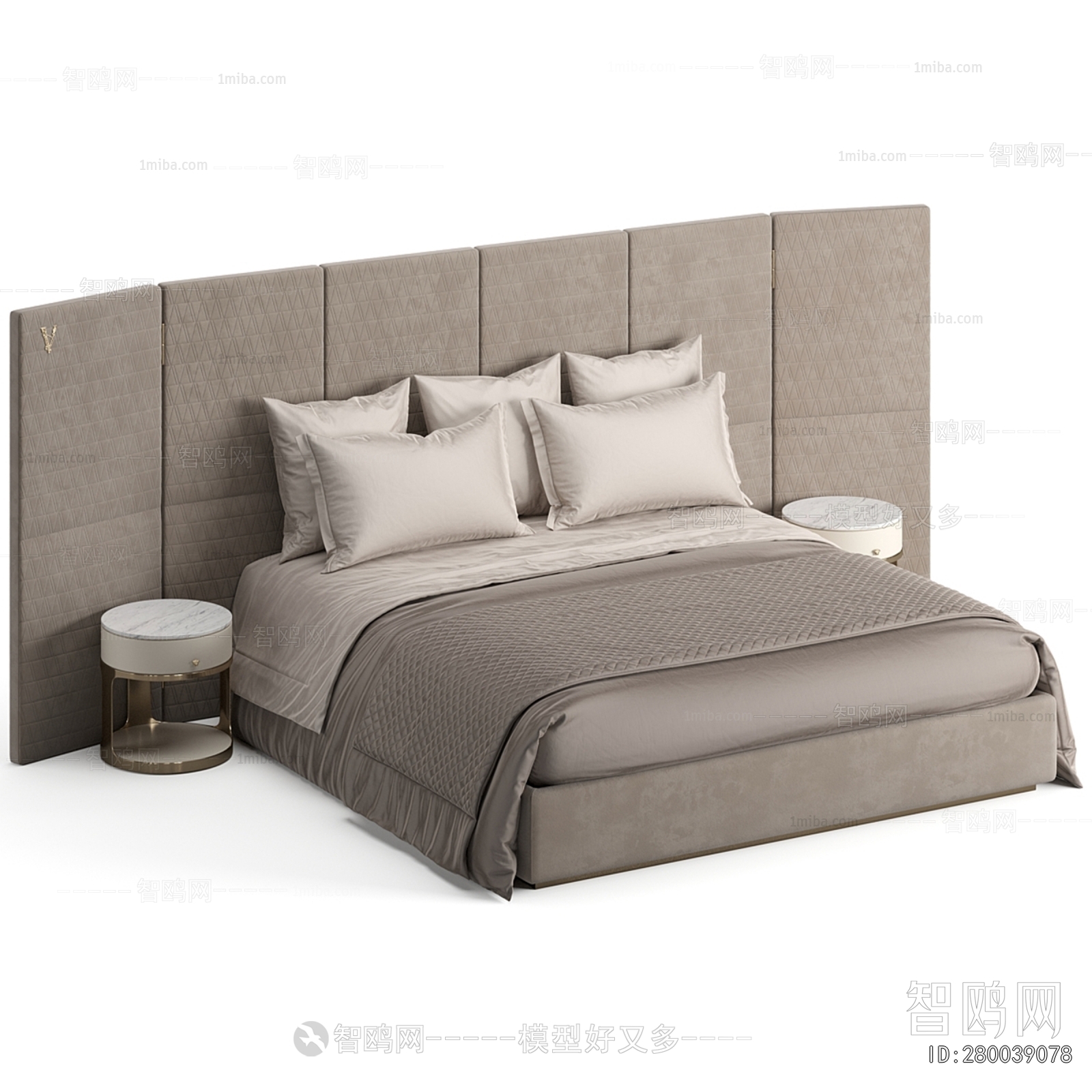 Modern Double Bed