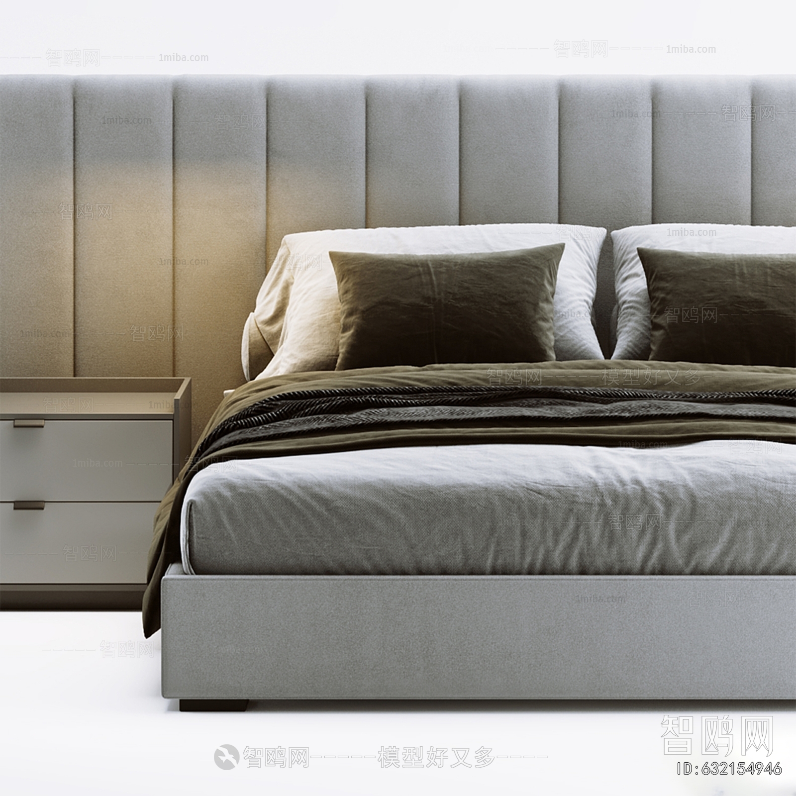 Modern Double Bed