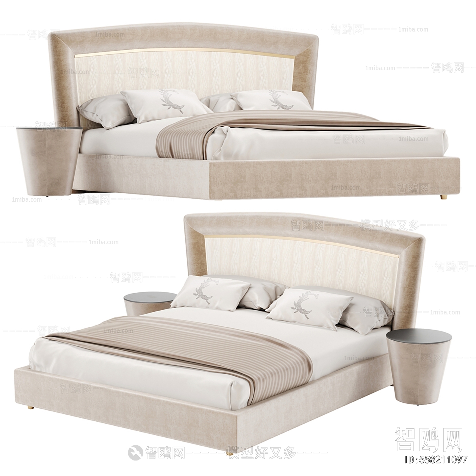 Modern Double Bed