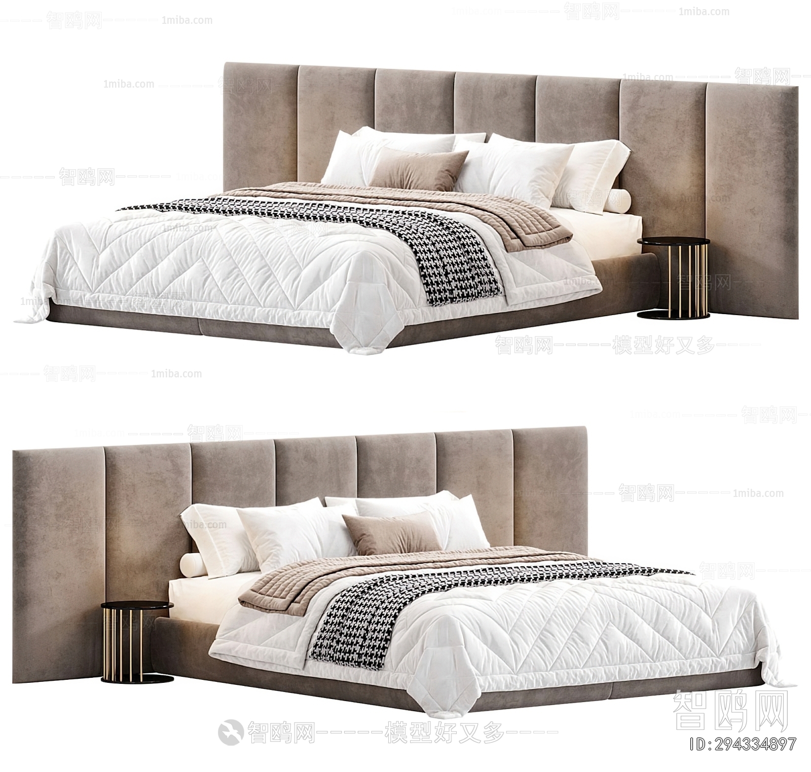 Modern Double Bed