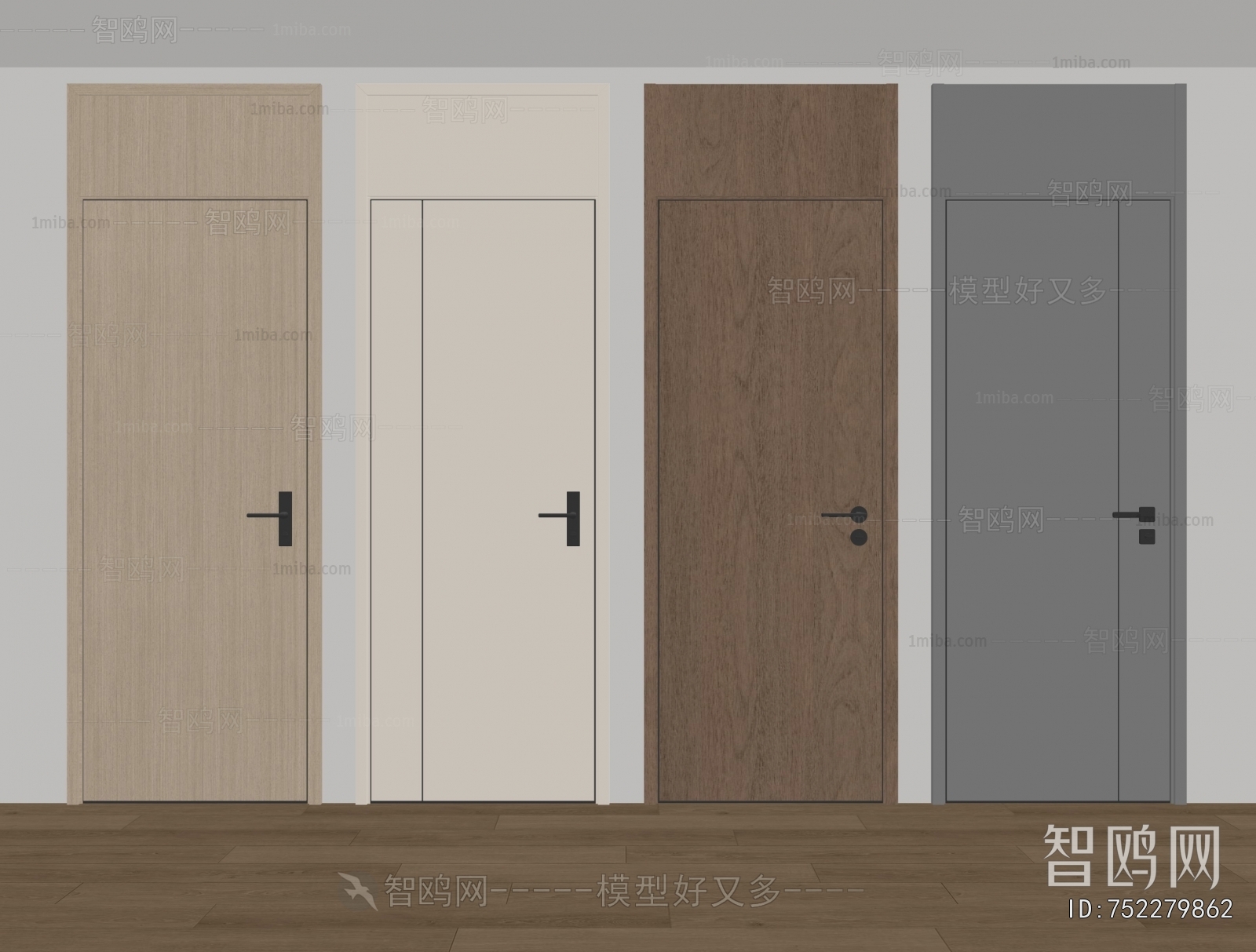 Modern Single Door