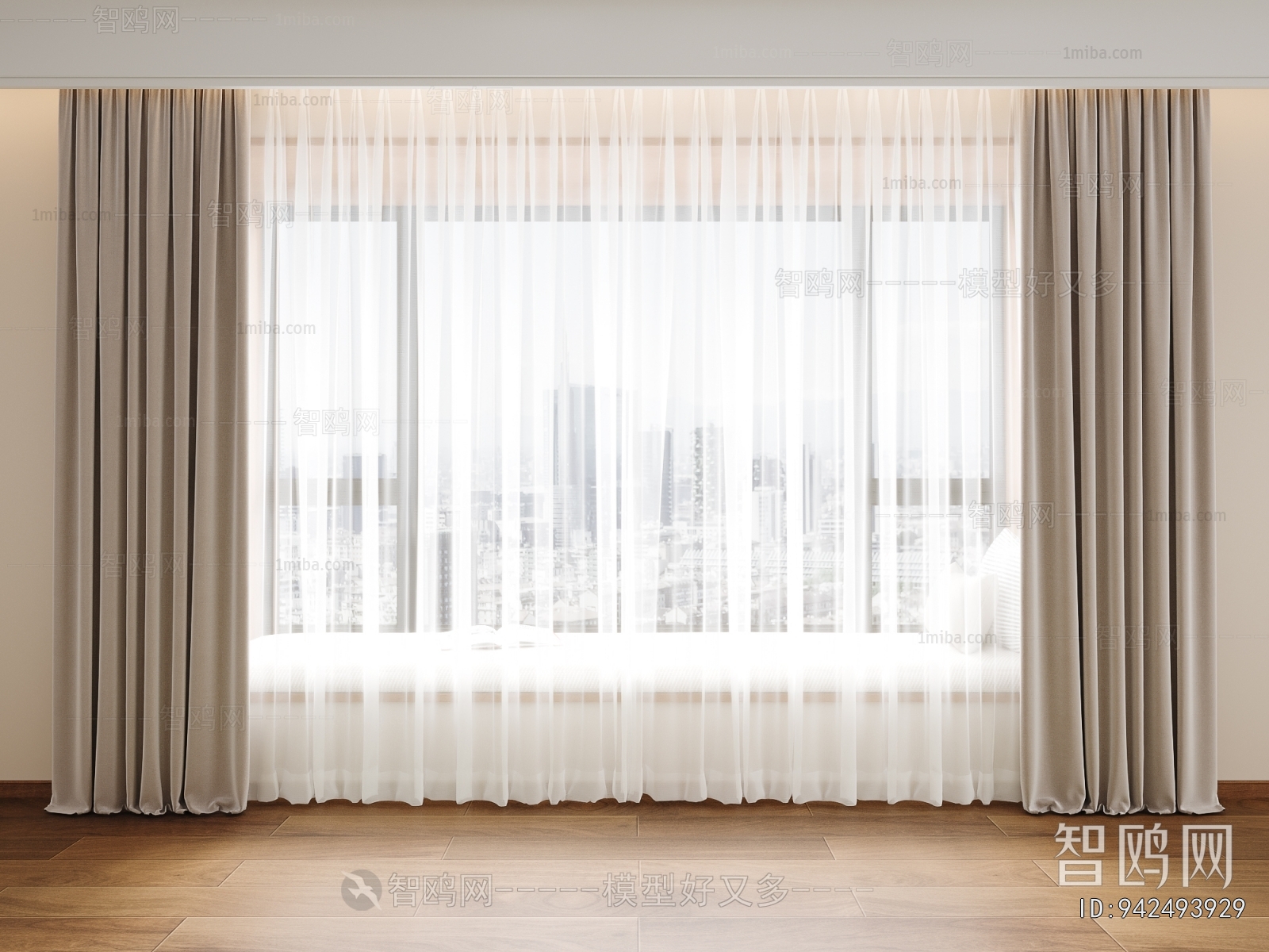 Modern The Curtain