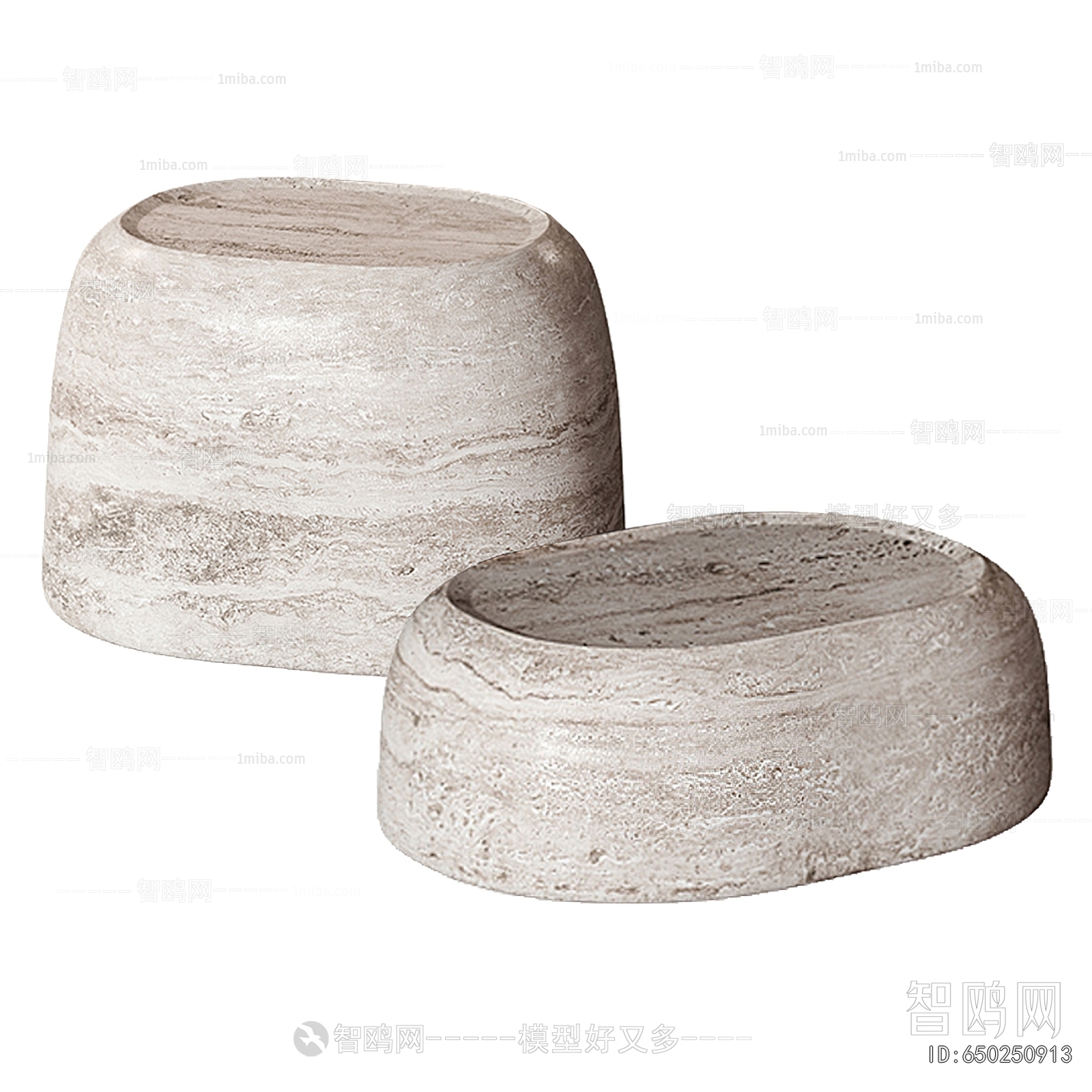 Wabi-sabi Style Stool