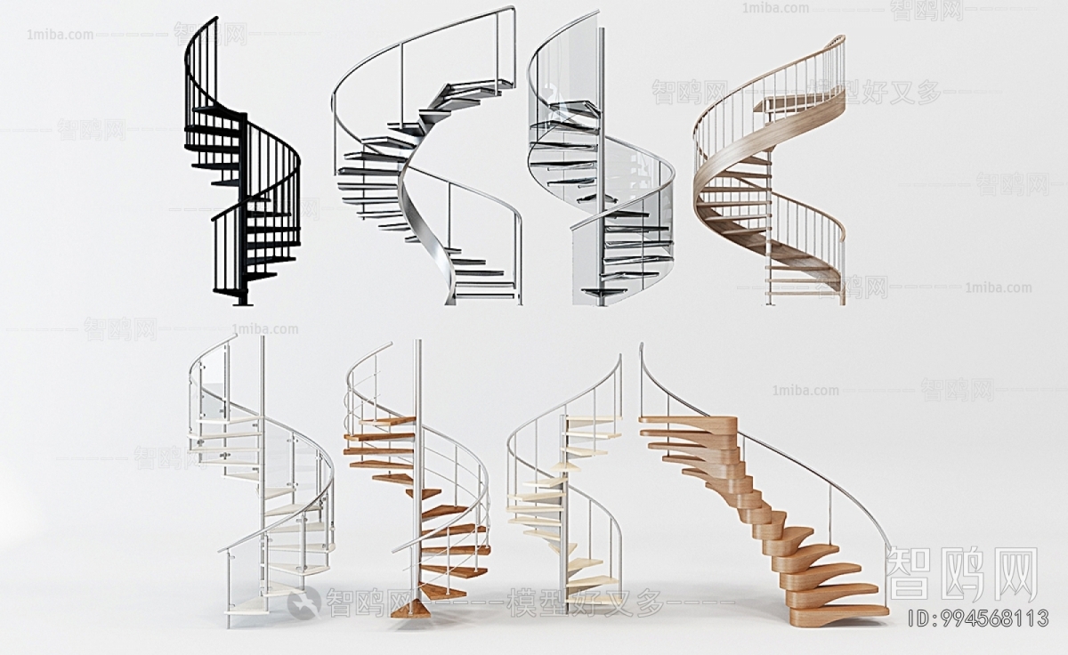 Modern Rotating Staircase