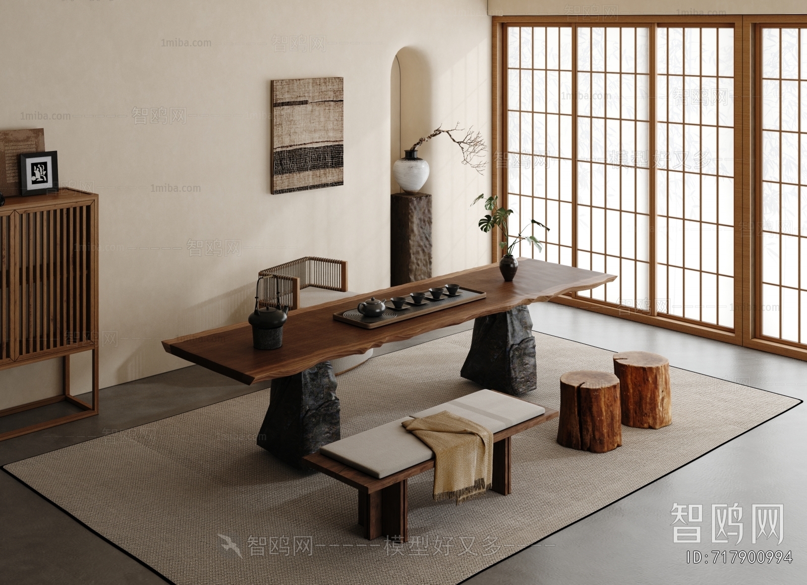 Wabi-sabi Style Tea House