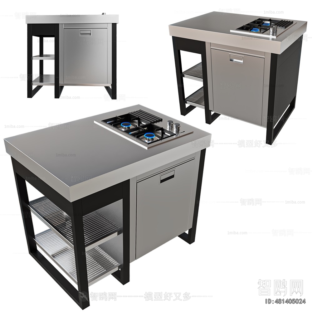 Modern Kitchen Electric Gas Range