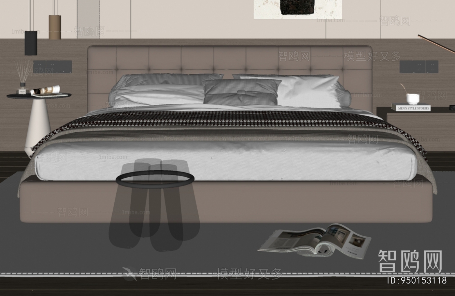 Modern Double Bed