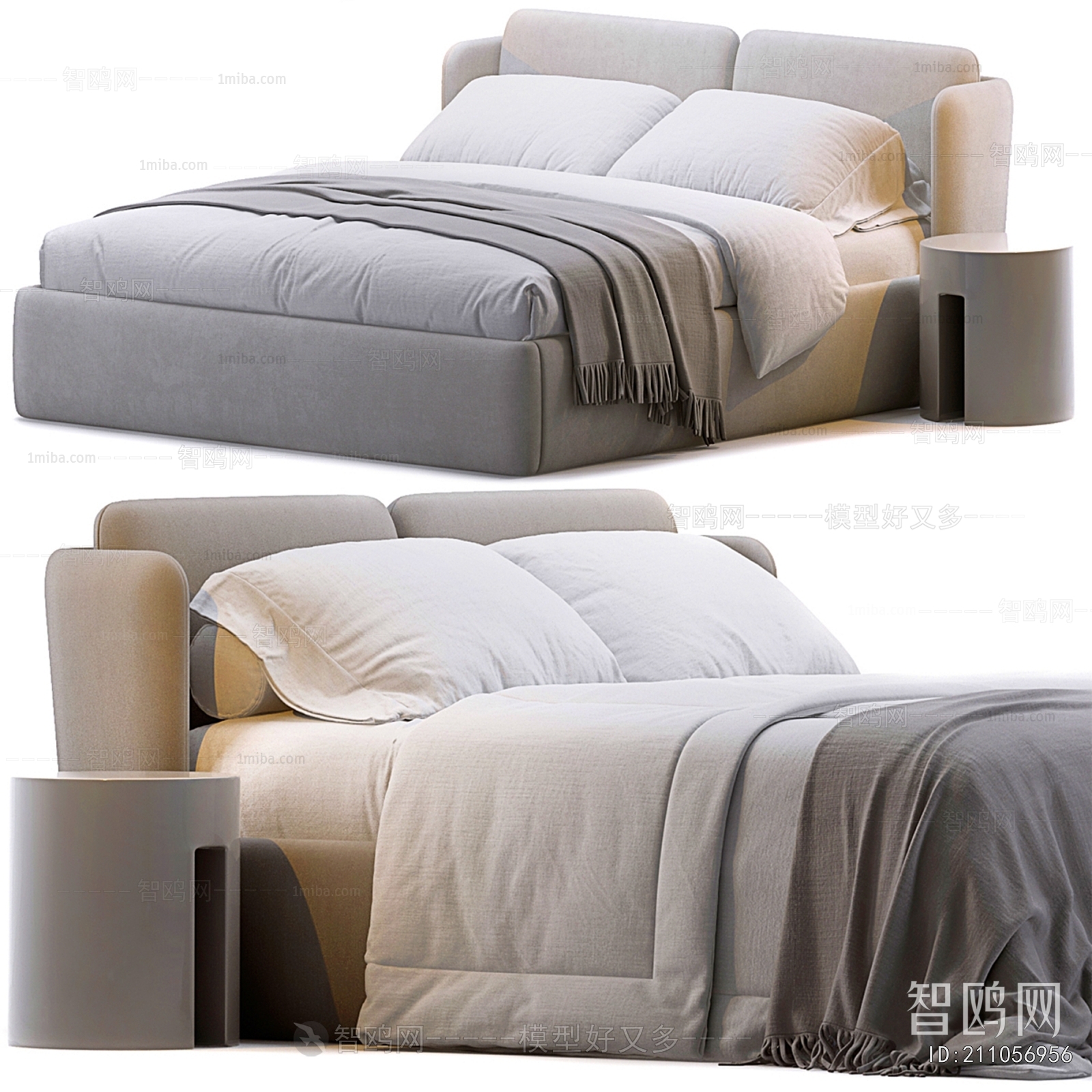 Modern Double Bed