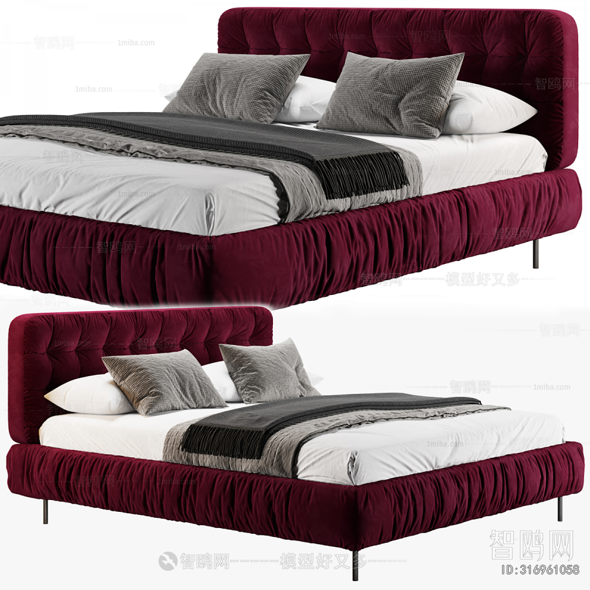 Modern Double Bed