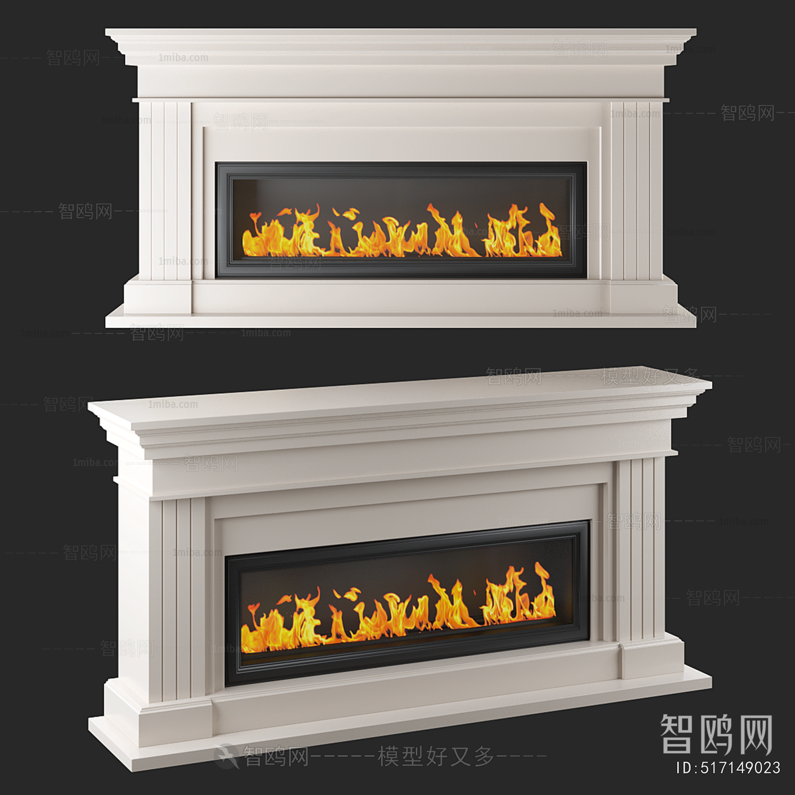 European Style Fireplace