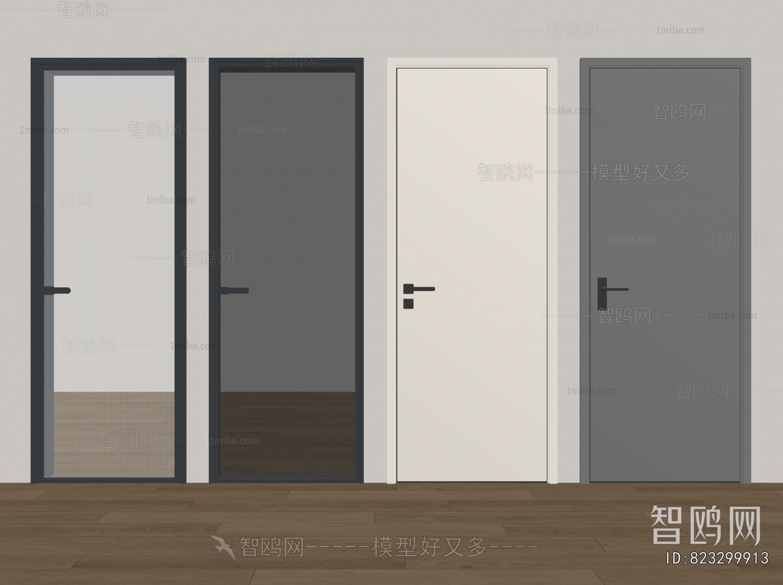 Modern Single Door