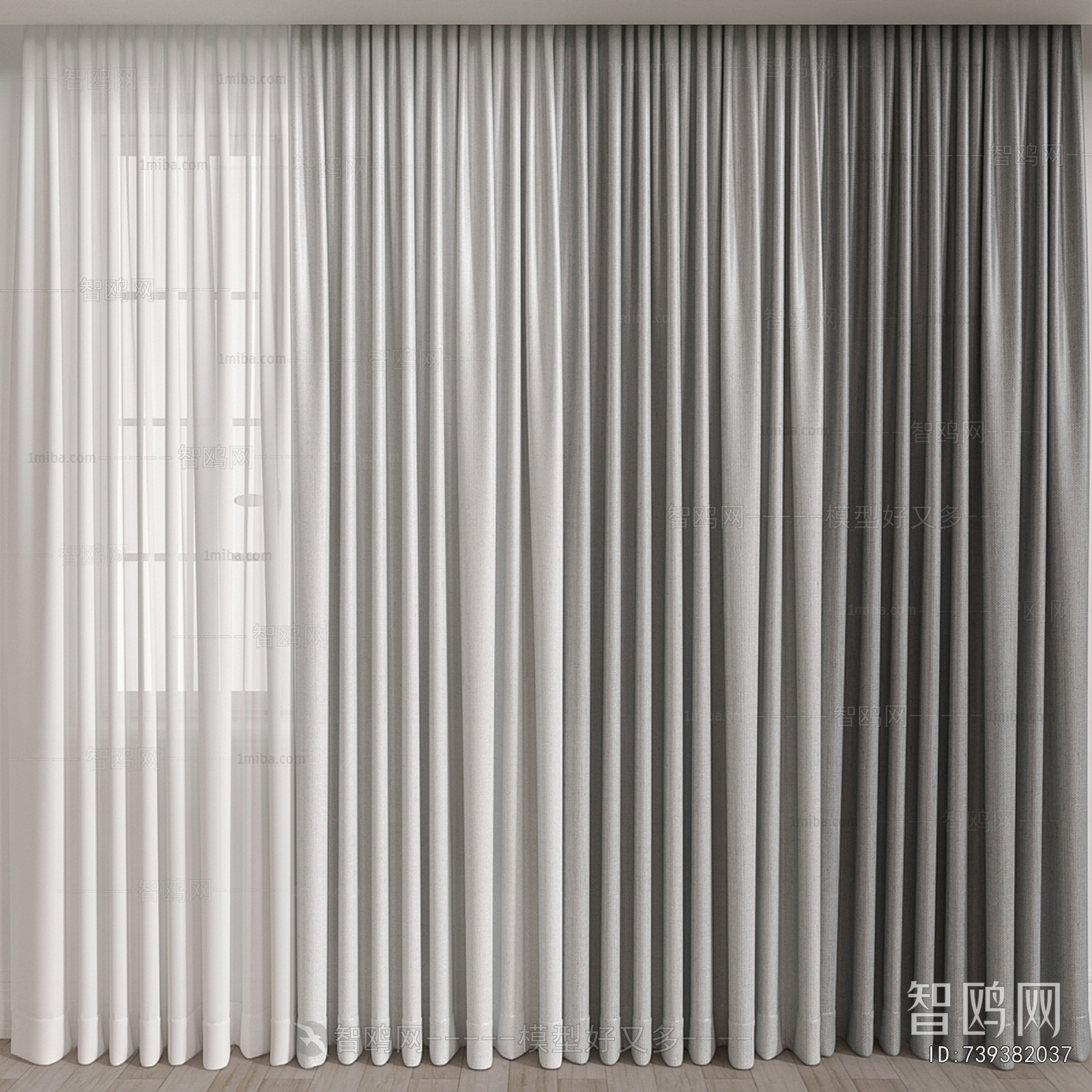 Modern The Curtain