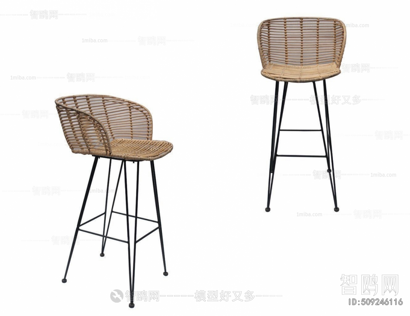 Nordic Style Bar Chair