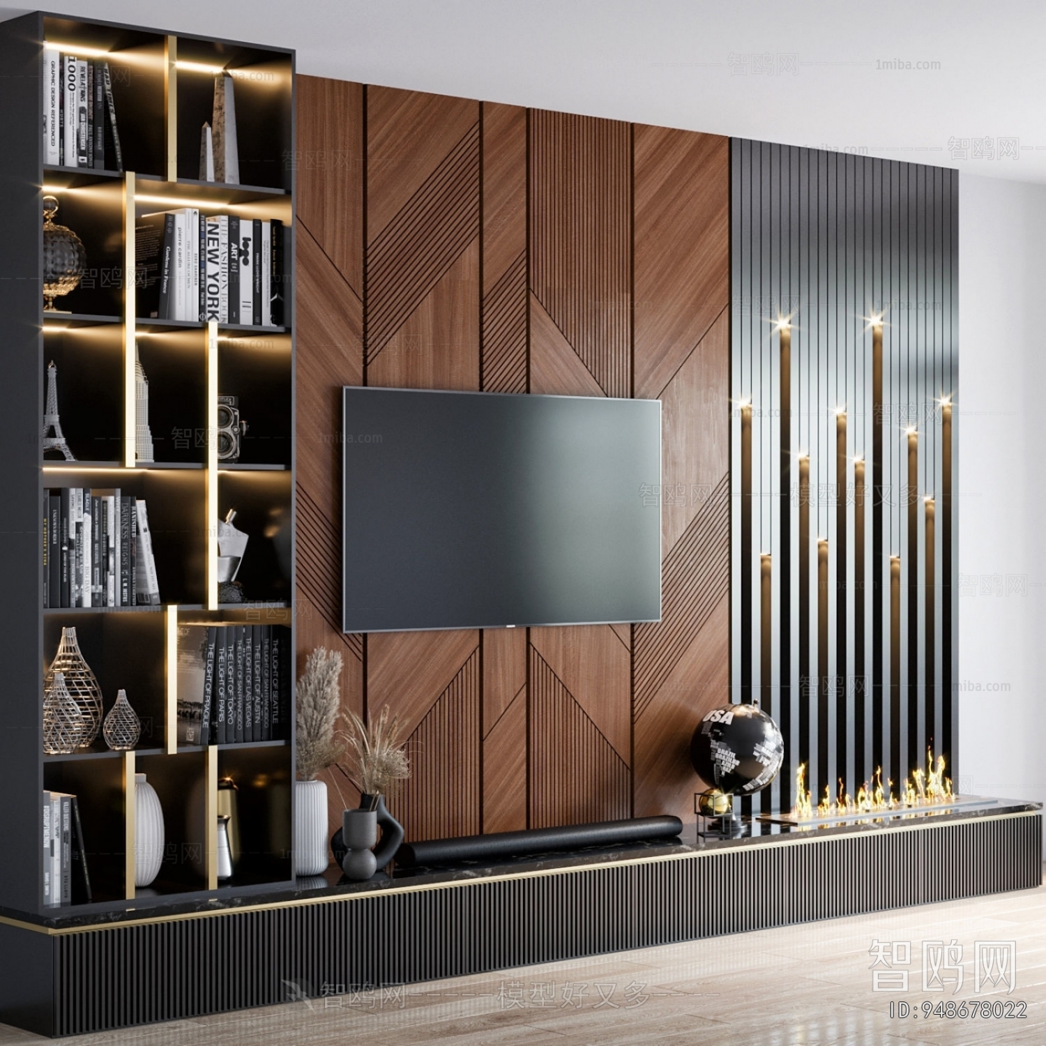 Modern TV Wall