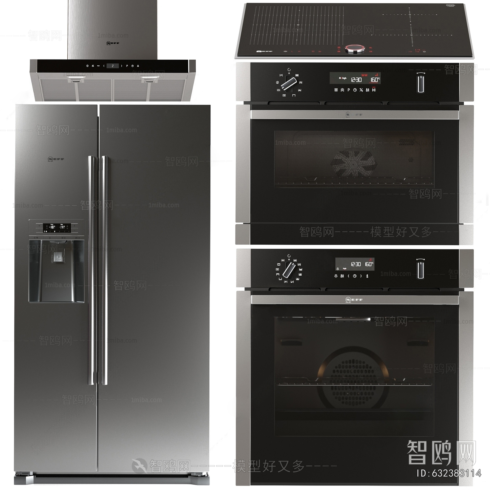 Modern Electric Kitchen Appliances